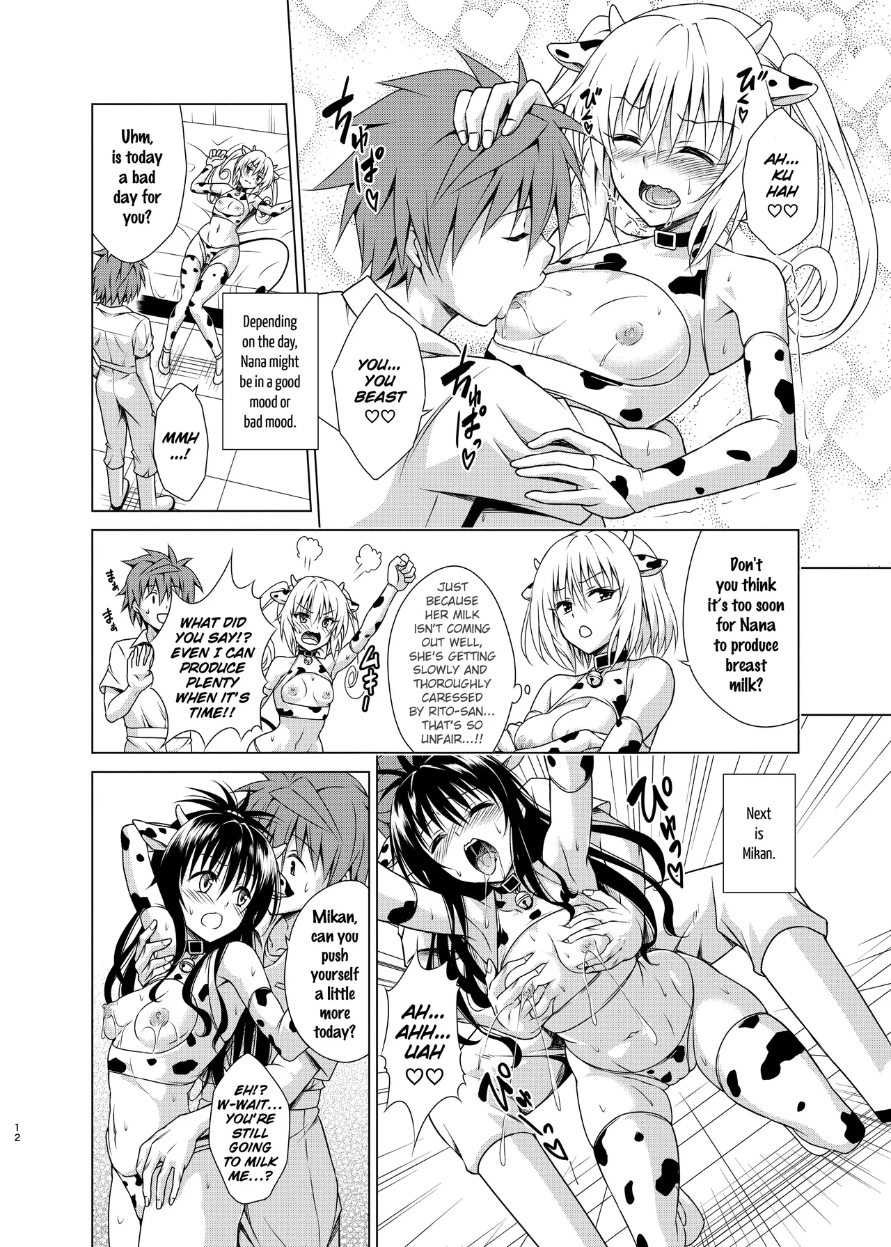 Hentai Manga Comic-Welcome to the dairy farm!-Read-11